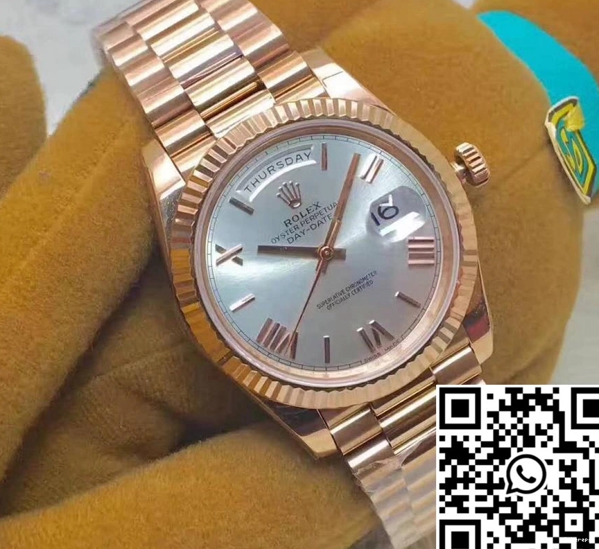 Gold 1026 Sundust Rose 40 Dial Comfortable 228235 EW 40MM Rolex Day-Date Factory 0723